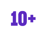 10+